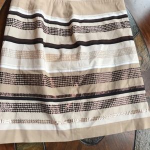 White House Black Market Sequin Skirt-Like New